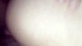 i filled her ass with cum, legs on shoulders