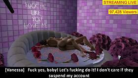 Vanessa's special guest arrives at the wedding in sims 4