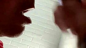 Friday Toilet Session Turns Into Intense Gagging for Gay Duo