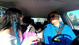 I Love How These Latina Teens Open Their Legs In The Car