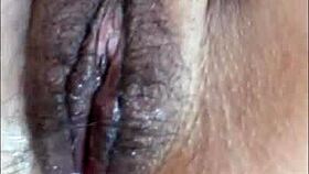 this asian amateur is getting a homemade creampie.