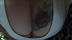 my wife sucking and showing big tits