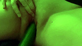woke up with a cucumber deep in my wet pussy?