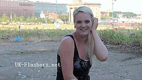 Blondes Dare To Flash And Masturbate Outdoors In Public!