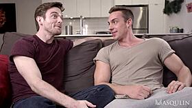 Linus Gray gets filmed for his first time on camera