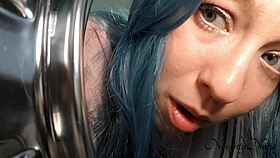 Finally got stuck in the washing machine