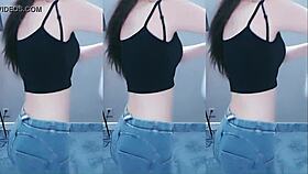 gái trung quốc nhảy với điệu rung mông nứng lồn