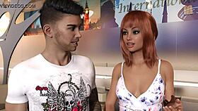 intertwined 65 features redhead in 3d amateur homemade