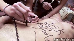 Office party gets wild – BDSM and domination at work