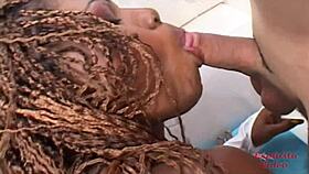 beautiful ebony with big ass fucks the doorman in the condo - lucas crazy