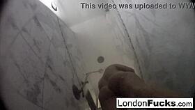 London Keyes, the asian babe, gets wet while masturbating