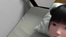 how does the girl tempt the guy in the park?