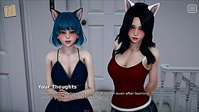 My bully is my lover in this anime cartoon hentai story