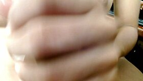 Latina with small 18+ tits gives me a delicious blowjob at home