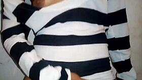 Agathatey showcases her big ass and pussy lips in homemade lesbian poses