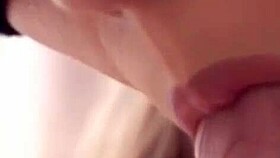 Intensely Sucking Hard Cock in Reality Amateur Cum Scene