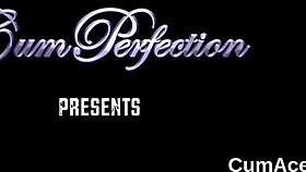 sexy doll swallows cum in blowbang facial bukkake pov 😈💦