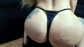 Blonde Brenda Loyola Shows Big Ass In Lingerie As Boyfriend Films And Fucks Her Pussy