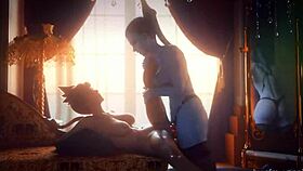 Watch these asses in the ultimate Overwatch hentai collection