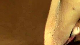 Petite with big tits masturbates alone in the shower