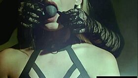 nipple clamps, ball gag, and ridin crop make a great day