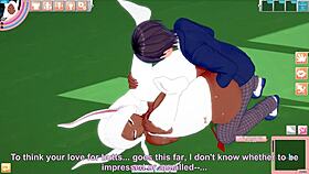 The big-ass bunny gets fucked until orgasm