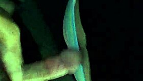 Intense blowjob where she sucks cock passionately.