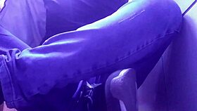 I Show My New Pink Socks and Tired Feet