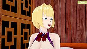 lets play charming waitress roleplay