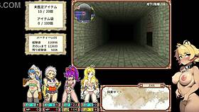 dungeon exploration with bitch group in god game challenge! 😈