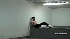 French twinks used by bad boy in public parking