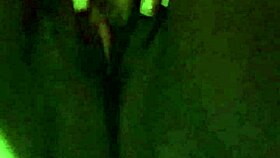 i watch this hot pussy get cum on clit voyeur style