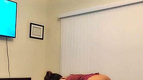 stepsister and stepbrother fuck before everyone gets home