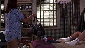 Shannon Elizabeth's perfect tits in solo scene