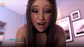 Jamie Loves Bent Over Doggystyle with Big Ass and Shaved Pussy