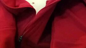 Petite girl flashing her open pussy