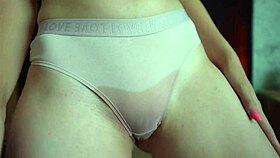 OMG! I Just Peed in My Panties While Playing Solo With My Kinky Teen Body!