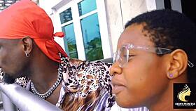 ebony princess enjoyed the first day she had sex