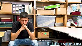 Gay Teen Gives Blowjob And Rides Cop's Cock