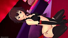 i'm megumin, ready to have fun with a big cock in the love hotel