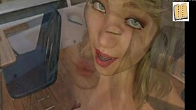 in wvm 71, where did the pen go? 😏 big tits teen gets doggystyled with monster cock