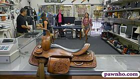 Cute Amateur Brunette Anal Fucked by Nasty Pawn Dude