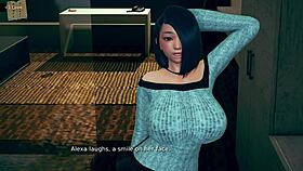 In Polyturnon 4, do you choose the cute girl with big tits or the fat one in sexy outfits?