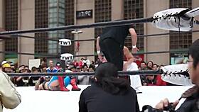 2013 NTW Taiwan Wrestling: Douyu Battles Apple Miyuki in Osaka Pro Match
