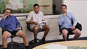 the straight executive tries gay sex on pantsless friday