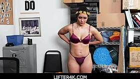 i cought lilly hall trespassin and fucked her good