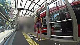 me in skirt and thong on metrobus looking for dick, what line do you use and what would you like to find