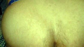 amateur solo riding thick dildo close up