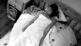 Annoying security camera record of scary night