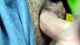 on a rainy day, he swallows cum in the car outdoors